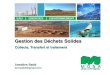 Formation gestion des déchets maroc