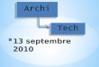 Archi tech 2010-09-13