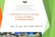 Fête patronale de Petit-Canal: Grand Festival Culturel Canalien du 2 au 27 mai 2014