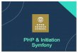 PHP & Initiation Symfony