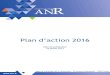 Le Plan d'Action 2016 de l'ANR