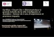 Presentation SunRise SmartCity conference C3S Paris, Septembre 2015