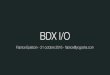 Keynote BDX i/o