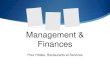 Management et Finances pour Hôtels, Restaurants et services