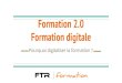Formation 2.0 formation digitale par ftr formation