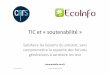 GreenIT - Eco info CNRS - petit déjeuner / débat ARPE du 22/11/11