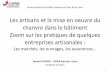 Plénière Chanvre 18/03/2016 - Les artisans et la mise en oeuvre