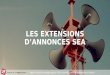 Les extensions d'annonce SEA - Petit déjeuner du 2 mars 2017 - Lille