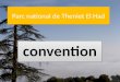 Convention signée par le Parc national de Theniet el had et la direction de l’éducation de la wilaya de Tissemsilt