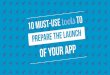 10 outils indispensables avant de lancer son app