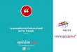MEDEF / CroissancePlus - La perception du Code du travail par les Français - Par OpinionWay - février 2016