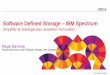 IBM  Spectrum – stockage défini par logiciel