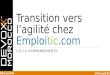 Transition agile chez emploitic.com , les 10 commandements Au Devoxx morroco