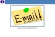 Basic email  etiquettes