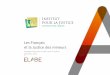 Les Français et la justice des mineurs / Sondage ELABE pour l'Institut Pour la Justice