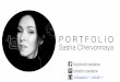 Sasha Сhervonnaya: portfolio