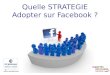 Quelle stratégie adopter sur Facebook ?