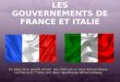 Les gouvernements de France et Italie