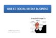 Que es Social Media Business