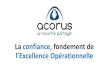 Présentation Acorus -IFCEO 14 Mrs 2017