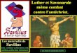 Luther et Savonarole contre l'antéchrist