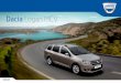 Dacia Logan MCV · PDF fileDacia le fait pour vous. Version Logan Principaux Équipements : K ABS K Airbag frontaux et latéraux avant K Banquette arrière rabattable et