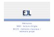 Mémoires M60 : lecture dirigée : mémoire classique ...web.comu.ucl.ac.be/memoire/EJL.pdf · nouvelles pratiques : projets de développement de blog, de site, ... • Vinciane Votron