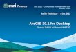 ArcGIS 10.1 for Desktop - Bienvenue sur le site de SIG 2012 · PDF fileexistantes dans la Géodatabase ... jointes sont maintenant disponibles sous la forme d’outils ... •ArcGIS