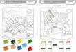 Coloriages magiques Autonomie CP Coloriages  · PDF fileAutonomie – Coloriages magiques Autonomie – Coloriages magiques CP Les sports CP Les sports