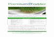 Graine au fourrage en 7 jours - Premium · PDF filePremium’Fodder’ e:’bw@premiumfodder.com’ t:’+44(0)7572’366900’ ’ 3!!! Les Produits Premium Fodder : Mini Système