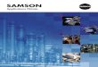 SAMSON · PDF filecentrales de production d’énergie, SAMSON complète ainsi son offre. SAMSON AG. Filiales Représentations et. bureaux . Optimisation des produits