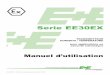 Serie EE30EX -  · PDF file5.1.2 Installation du programme EE30 RH & T-TRANSMITTER 14 ... 5.2.4 CALIBRATE 18 ... Sonde étanche à la pression jusqu’à 15 bars