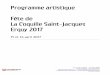 Programme artistique Fête de La Coquille Saint-Jacques ... · PDF fileIls chantent juste pour le plaisir et reversent leurs ... il sort son premier album solo "Le Tango des Gens 