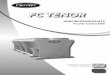 FFC TENORC TENOR - · PDF file3 APPLICATION La gamme d'aéroréfrigérants FC TENOR permet de couvrir une large gamme de puissance pour des applications commerciales et industrielles