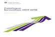 Catalogue formations 2017-2018 - · PDF fileRisk Management, actuariat, contrôle interne, audit interne, gestion des risques extrêmes, lutte contre la fraude, conformité, qualité
