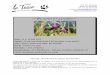 PLANTES ET SAVOIRS - La · PDF fileSchéma d’une fleur, vocabulaire de base - Sortie sur le terrain : Reconnaissance d’une dizaine de familles, première approche d’une clé