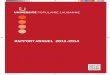 Rapport Annuel 2013-2014 - Université populaire de Lausanne · PDF filecorrections DELF B2, formatrice interne - Isabelle Wyss, examinatrice ... véritable atout et l’Université