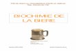 BIOCHIMIE DE LA BIERE - doc-developpement- · PDF file3 I - Introduction Ce TPE utilise le thème Innovation/Tradition pour parler de la « Biochimie de la bière » Dans ce TPE nous