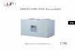 IDEO-HR 325 Ecowatt - soler-palau.be · PDF fileLes moto-ventilateurs doivent être alimentés en courant alternatif monophasé de 230 V / 50 Hz Pour que l´installation soit conforme