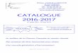 Catalogue complet 2016-2017 - Choeur et Cré · PDF file4444 Représentation du coût d'une partition d'une chanson harmonisée au tarif B au tarif B (Format le plus courant)(Format