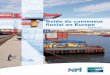 Guide du conteneur fluvial en Europe - vnf.fr · PDF filerateurs ont été scindés entre acteurs généralistes - c'est à dire desservant plusieurs terminaux - et opérateurs dédiés