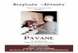 Pavane - stephane-antoine.comstephane-antoine.com/stephane-antoine/Pavane Livret .pdf · lapin, qui joue de la flute tra-versière (Fantaisie pour flûte et piano en ut majeur (opus