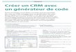 PROJETS Créer un CRM avec un générateur de codepierrenoel-sirh.com/img/portfolio2/article_phpmagazine_Creer-CRM... · 3 phpsolmag.org/fr PROJETS HoRS SRI E Je vous conseille de