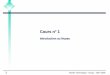 Cours n° 1 - Master informatique · PDF fileM.J. Bach, «Conception du système UNIX», ... SG process,SGF,SG E/S open, read, fork. 15 Master Informatique - Noyau - 2007-2008 1 INTRODUCTION