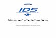 IDSUserManual ENG v1.0 21mar2012 - · PDF fileManuel d'utilisation du système IDS V1.0 Page 2 de 49 21 mars 2012 • Module de mesure du véhicule (VMM) – Ce dispositif remplit