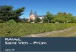 RAVeL Saint Vith - Prüm · PDF fileVoici un bel exemple de Ravel transfrontalier qui va de Saint-Vith jusqu'à Prüm, en Allemagne. Il est au sein de la Vennbahn et en liaison avec