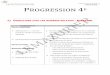 LEMAZURIER PROGRESSION 4 · PDF fileProgression Quatrième- 8th grade LEMAZURIER 1 PROGRESSION 4E 1) OPERATIONS AVEC LES NOMBRES RELATIFS - REPERAGE