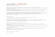 Guide.eMule_.fr_.pdf - · PDF fileguide eMule 1)Présentation du logiciel eMule est un logiciel de partage de fichiers basé sur le protocole eDonkey. Ce qui veut dire que vous pouvez