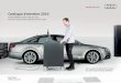 Catalogue dâ€™entretien 2016 CLE VALIDATION / N ?? Audi A6 2e gnration, modle A6 (4F) (1re immatriculation jusquâ€™en juin 2010) ... â€¢ contrle visuel du moteur et des
