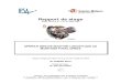 Rapport de stage - brice.gonier.free.frbrice.gonier.free.fr/rapport/projet_etudes.pdf · Rapport de stage Stage effectué du 1 ... Maître de stage : ... de l'aviation : Gnome et